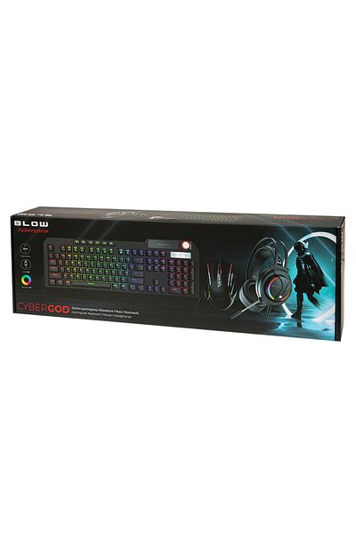 Blow Blow Adrenaline Cybergod gaming set, black