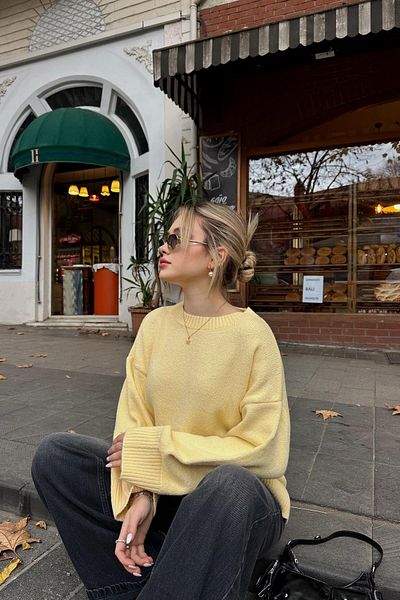 Jose Clothing Premium Collection Soft Texture Crew Neck Long Sleeve Knitwear Sweater