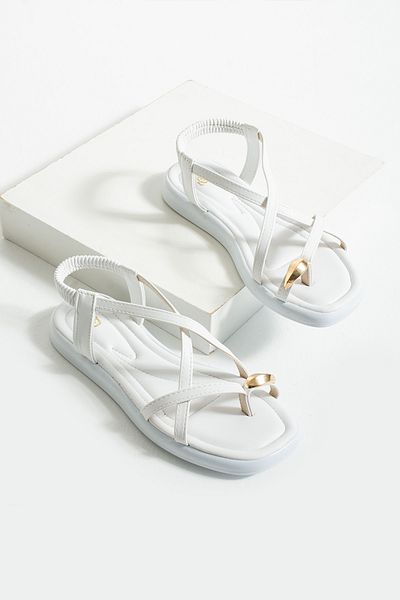 Neva'nın Butiği Yezy Low Sole Ring Accessories Women's Flip Flops Sandals