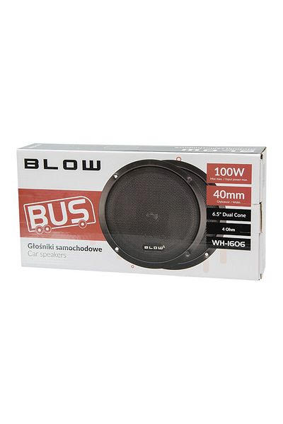 Blow Speaker, Blow, WH-1606, 100 W, 4 ohm, 16.5 cm, Black