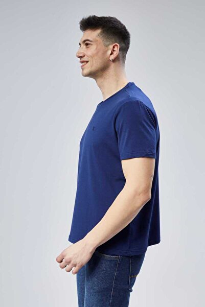 DOSXX Sport O-Neck Basic T-Shirt 94% Cotton 4% Lycra Short Sleeve Men's Tshirt