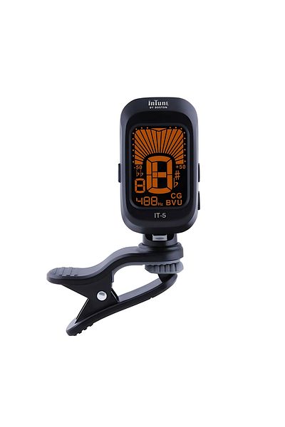 Boston InTune IT5, chromatic tuner for guitar, violin, bass, ukulele C/D