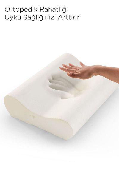 YALITEKS HOME Orthopedic Pillow – Supported Design Suitable for Neck Straightening |   45X65Cm |