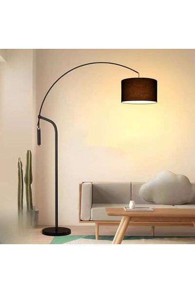 DECORA Modern black stand lighting lamp