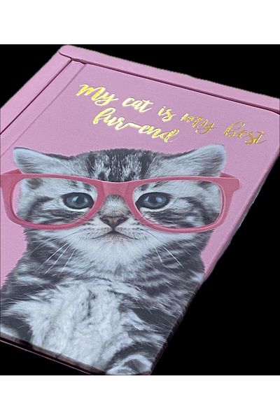 Cem Notebook with Ball Pen Studi̇o Pets by Myrna Animals Cat Dog Notebook Pen Set Gift