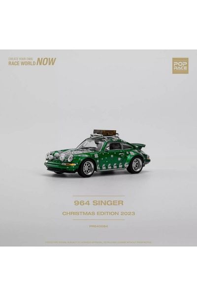 pop race 1 Pop Race Porsche 964 Singer 911 2023 Merry Christmas Limited Edition.