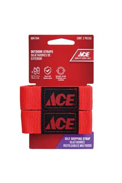 ACE Self-Gripping Outdoor Strap Pack (35 x 3 cm, 2 Pc.)