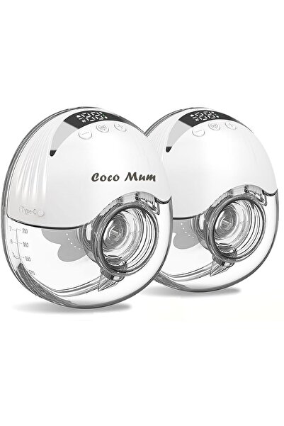 Mimelon عبوة من 2 مضخة ثدي كهربائية لاسلكية قابلة للارتداء بدون استخدام اليدي...