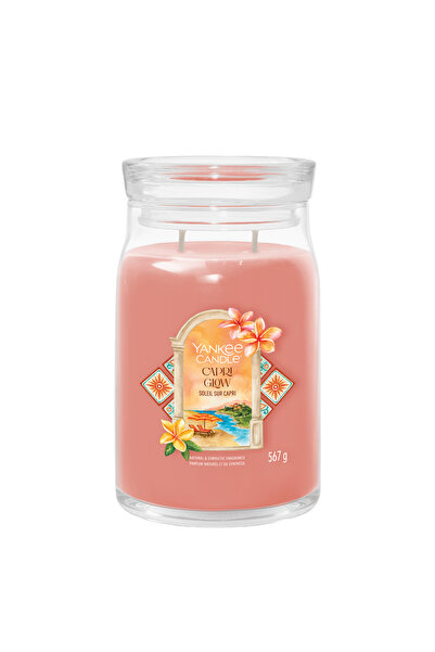 Yankee Candle Capri Glow Signature Büyük Mum