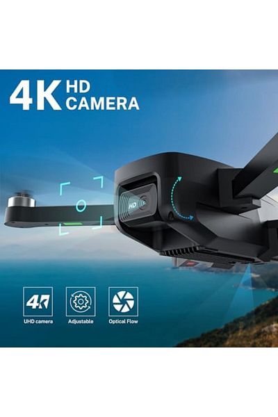 Cesiro Drone with 4K HD Camera for Beginners, 5G WiFi FPV RC Quadcopter with Brushless Motor, 1 Transmission
