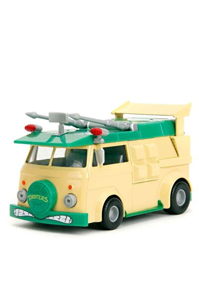 Genel Markalar 1:32 Ninja Kaplumbağalar Parti Vagonu Die Cast Model Araba