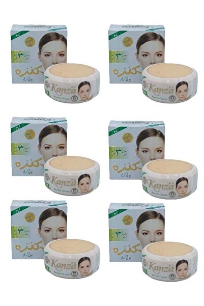 Kanza كريم الجمال لتفتيح البشرة 28 جرام 6 قطعة