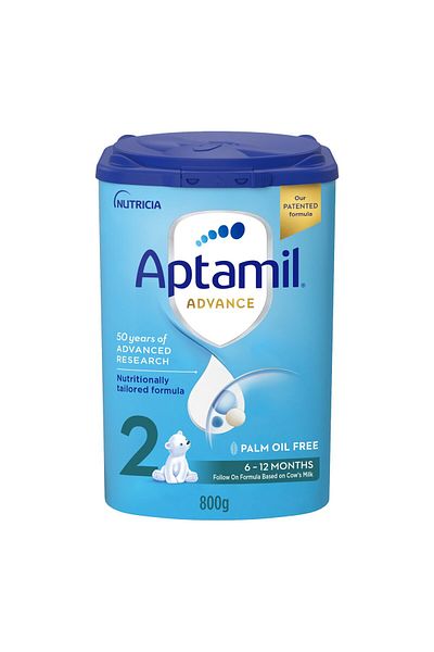 Aptamil Advance Stage 2 Follow On Formula From 6-12 Months 800 g