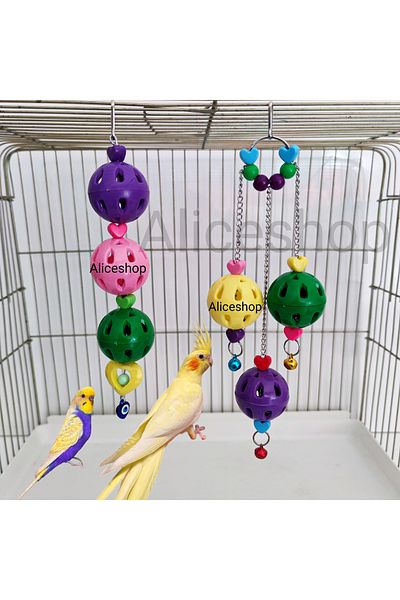 aliceshop Mass Bird Toy with Bell, Made with Quality