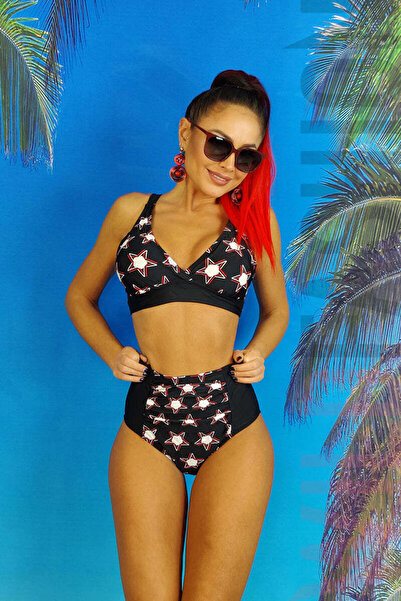 WildFashion Μαγιό δύο τεμαχίων, ψηλόμεσο εσώρουχο SW1799P-1122 XXL