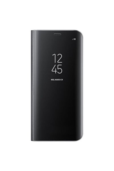 OEM Θήκη Clear View συμβατή με Samsung Galaxy S8 Plus Μαύρη