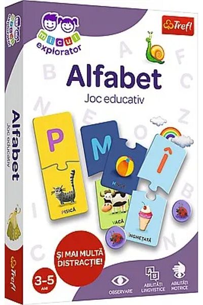 Trefl JOC EDUCATIV ALFABETUL MICUL EXPLORATOR