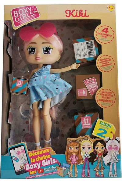 Boxy Girls Kiki Fashionista Doll, , 21 cm, Boxy Girls