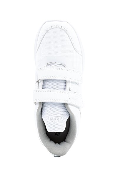 BATA Solid Sneakers with Hook and Loop Closure