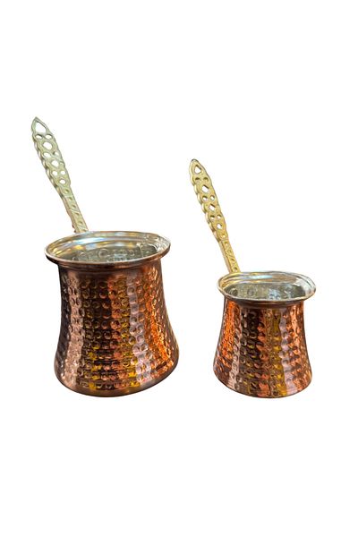 GRANDSTORE Original Handmade Copper Coffee Pot No 5 and No 1