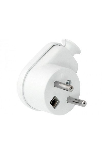 Blow Blow Plug, 250V, 16A, White