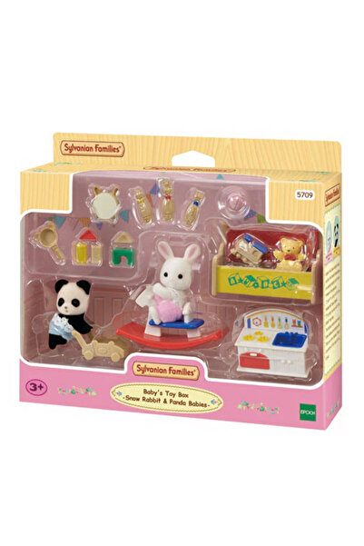 SYLVANIAN FAMILIES Tavşan Ve Panda Bebeğin Oyun Odası 5709