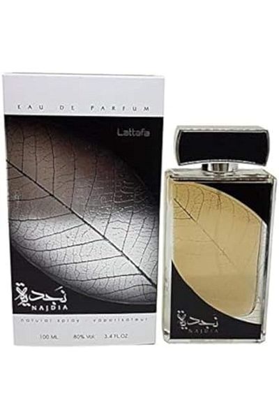 latafa Najdiya Silver Perfume by Lattafa, 100ml for Unisex