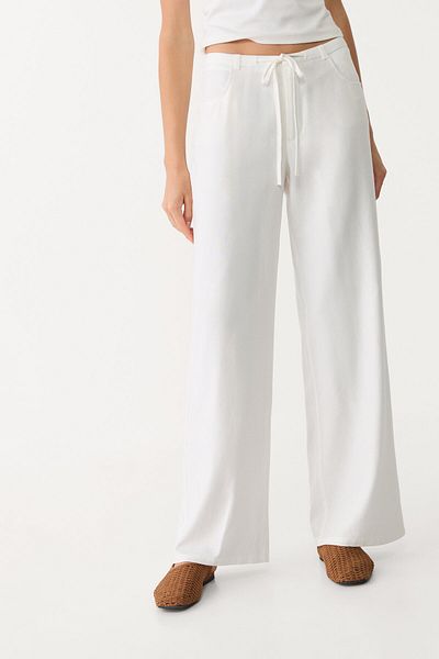 Stradivarius Flowy pants with pockets