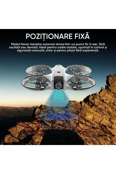 HexaCraft Droneo Alpha – Lightweight Drone With 180° Wide Hd Camera, Hdr Screen, Phone Or Remote