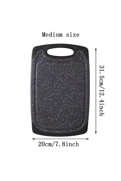 Choice 1PC M black 1/3PCS kitchen household imitation marble can hang non-slip classification vegetables me