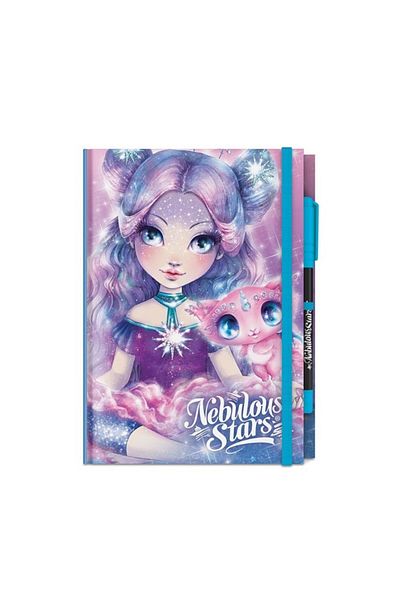 TAROS KIRTASİYE Nebulous Stars Black Leafed Scrapbook