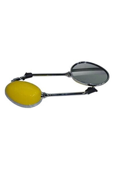Genel Markalar Brilliant 125-150-50 Cc Scooter Ayna Takımı Sarı (10 MM DÜZ Dİ...