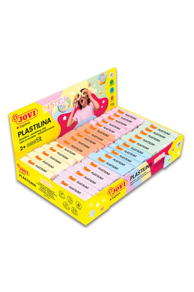 Jovi 70P 50GR KURUMAYAN OYUN HAMURU PASTEL 5 X 6 RENK - 30'LU KUTU