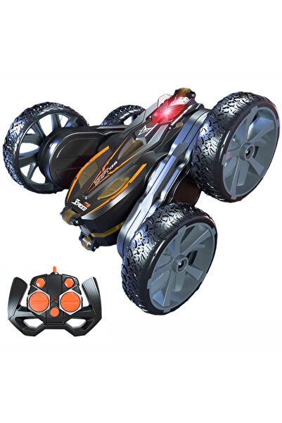 Linomag ® Mașină RC, Rock Crawler 4WD, Off-road, Drift la 360°, Răsturnări, L...