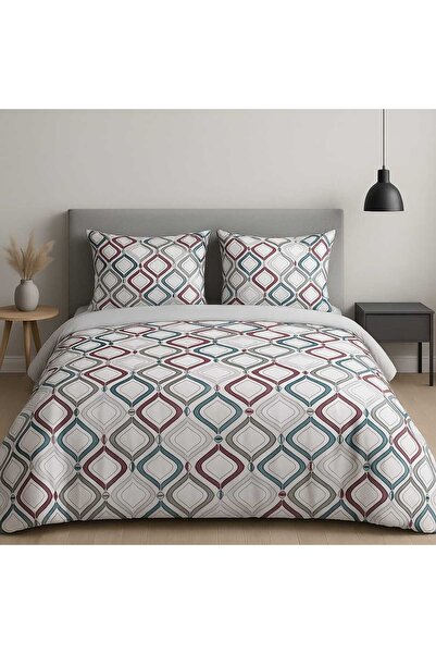 Loova ΣΕΤ ΠΑΠΛΩΜΑΤΩΝ ΔΙΠΛΟΥ ΚΡΕΒΑΤΙΟΥ 100% ΒΑΜΒΑΚΙ Βαμβάκι L ΣΕΤ LUXURY AKFİL