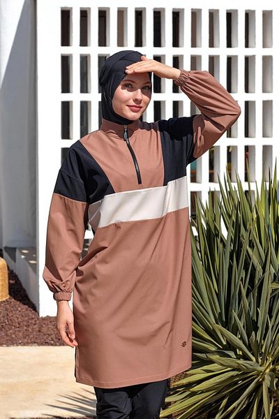Adasea ΓΥΝΑΙΚΕΙΟ ΟΛΟΚΛΗΡΩΜΕΝΟ ΜΑΓΙΟ ATHLETE Lycra Parachute Fabric Quick Dry