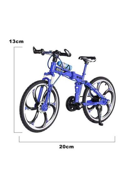 Yelajoy Racing Mountain Bike Alloy model, With Moving Wheels, 20x13cm, Alloy model, Kid Toy Gift for 3+