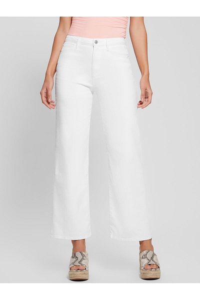Guess Women's Flare White Pants