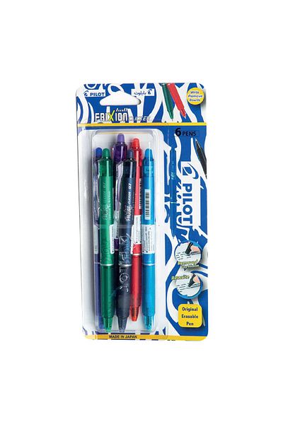 Pilot Frixion Clicker Pen 0.7 6Pens Pack
