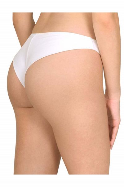 Centini White Brazilian-style swim briefs