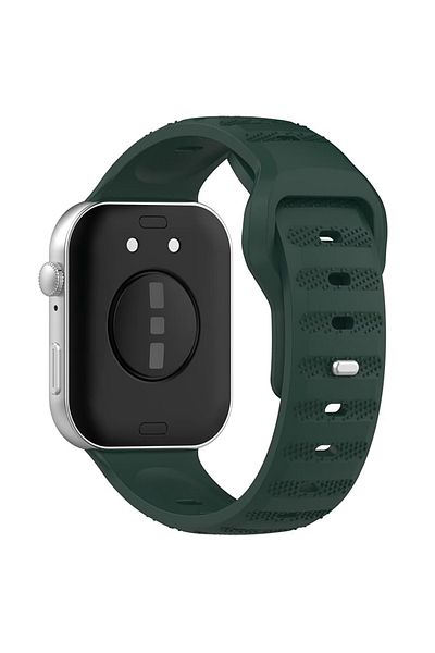 REDz Accessories Dot Texture Strap, Sport, Huawei Watch Fit 3, Adjustable, Soft Silicone, Green