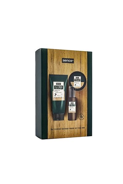 SENCE Sence beard care set, Shampoo 150 ml, Oil 50 ml, Wax 50 g