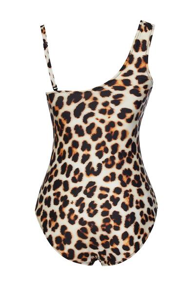 SAILOR moda Tek Omuz İç Göstermez Pareolu Mayo