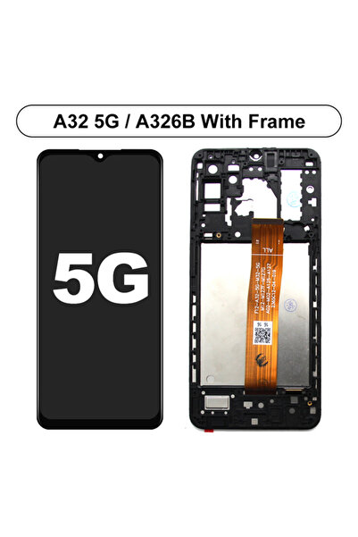 Choice 5G with frame AMOLED Screen For A32 4G 5G LCD Display Touch Screen Ass...