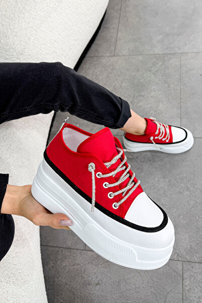 Mamito Ayakkabı Frm 021 Stone Laced High-Sole Sports Shoes