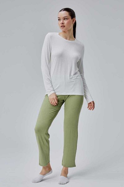 DOSXX Lily 1St Quality Bamboo Lycra Women's Long Sleeve Pajamas Suit