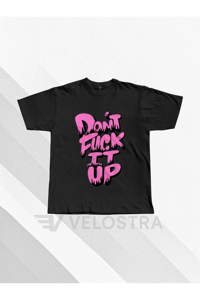 Velostra Unisex cu imprimeu supradimensionat tricou