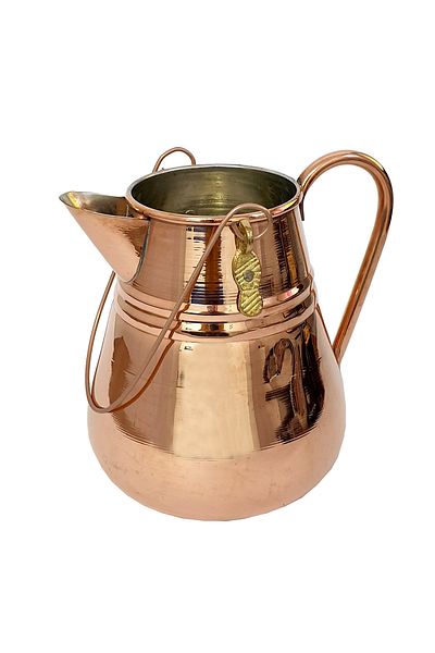 OEM Copper carafe with handmade handle 900 ml CTR32