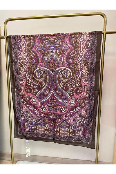 MENESSA Cotton Soft Indian Pattern Shawl