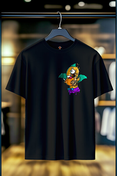 BookOrBook Μπλουζάκι Rotten Circus 100% βαμβακερό Premium Quality Back με τύπωμα